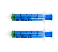Siringhe per olio minerale Elvedes (x2) Bleu