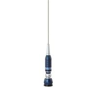 Sirio Antenne TURBO 2000 Blue Line, Antenna CB Veicolare, Frequenza 27 - 28.5MHz, Potenza Massima 1000Watt (CW) Short Time, Stilo Inox, Inclinabile 90°, Altezza 1,45mt, cavo 4mt in dotazione