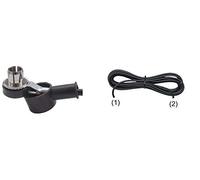 SIRIO Cavo per Base NE-PL, Turbo e Performer 4m/13ft RG58 Coassiale, Lunghezza Cavo 4 Metri, Connessione e Estensione del Segnale per Antenne SIRIO Attacco PL