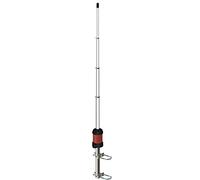 Sirio Antenne Gain-Master, Antenna Cb Fissa 5/8 Λ Center Feed Vertical Dipole, Frequenza 25.5 - 30Mhz, Guadagno > 1 - 2 dB Rispetto ad Antenna 5/8 Convenzionale, Potenza Massima 500 Watts (Cw) Continu, Bianco/Alluminio