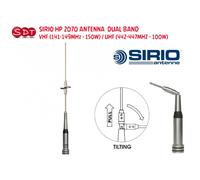 SIRIO HP 2070 ANTENNA DUAL BAND VHF (141-149MHz - 150W) / UHF (442-447MHZ - 100W