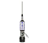 SIRIO MINI TURBO 'L' COAX ANTENNA VEICOLARE PER CB LUNGHEZZA: 1650mm POTENZA MASSIMA: 1000W… (WHITE)