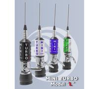 Sirio MINI TURBO Model “L” PL - ITALY - Antenna veicolare C.B. 1000W, 165 cm.Con