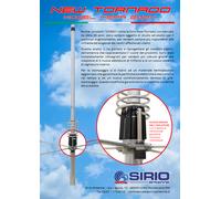 Sirio NEW TORNADO 27 5/8 - Antenna verticale C.B. da base 723cm