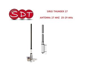 SIRIO "ORGINALE" THUNDER 27 ANTENNA 27 MHZ 25-29 MHz DA BASE