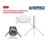 SIRIO "ORIGINALE" ANTENNA GP 87-108 Mhz LB/U NESSUNA TARATURA RICHIESTA