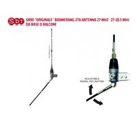 SIRIO "ORIGINALE" BOOMERANG 27A ANTENNA 27 MHZ 27-28.5 MHz DA BASE O BALCONE