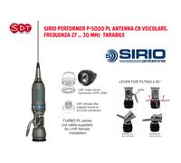 SIRIO PERFORMER P-5000 PL ANTENNA CB VEICOLARE, FREQUENZA 27 … 30 MHz TARABILE
