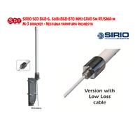 SIRIO SCO 868-6, 6dBi 868-870 MHz CAVO 5m RF/SMA-m M-3 bracket - Nessuna taratur