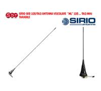 SIRIO SKB 108/960 ANTENNA VEICOLARE "ML" 108 ... 960 MHz TARABILE