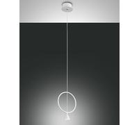 FABAS LUCE Sirio lampada a sospensione LED, 3000 K, 1 x 8 W La: 20 cm, 3388-40-102, Sirio [Lampade per Interni > Lampade a Sospensione]