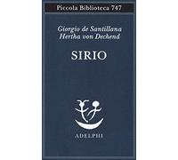 Sirio. Tre seminari sulla cosmologia arcaica