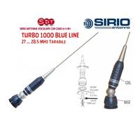 SIRIO TURBO 1000 BLUE LINE ANTENNA CB VEICOLARE - 27…28.5 MHz Tarabile