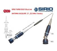 SIRIO TURBO 800 S Blue Line ANTENNA VEICOLARE - 27…28.5 MHz Tarabile