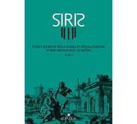 Siris. Studi e ricerche della Scuola di specializzazione in archeologia di Matera (2014). Vol. 14