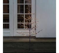 Sirius Albero LED Alex con look innevato, altezza 120 cm Sirius