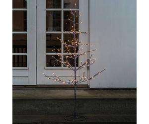 Sirius Albero LED Alex con look innevato, altezza 90 cm Sirius