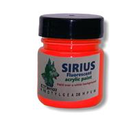 Sirius Brilla fluorescent UV Blacklight Acrilico Ultra Pittura 30ml - 15 Colori