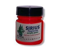 Sirius Brilla fluorescent UV Blacklight Acrilico Ultra Pittura Campione Misura