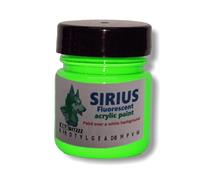 Sirius Brilla fluorescent UV Blacklight Acrilico Ultra Pittura Campione Misura