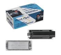 SIRIUS Coppia 2 Plafoniere Luce Targa a LED DACIA MERCEDES NISSAN RENAULT SMART