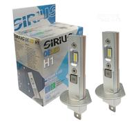 SIRIUS Coppia Lampadine a LED H1 12V 6000K SERIE OELED 10.1 W 1190 Lm (P14.5s)