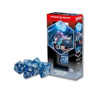 Sirius Dice Dungeons & Dragons Set Dadi Avventura Clerico (Bianco Blu)