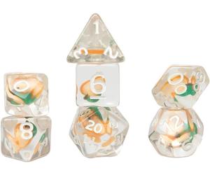 SIRIUS Dice Set Peach Fruit Slice Dado Set 2025