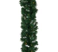 Sirius Ghirlanda LED Anton con timer, verde Sirius