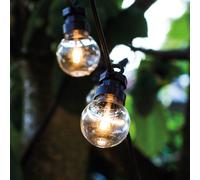 Sirius Ghirlanda luminosa LED Lucas Set iniziale trasparente, a 10 luci, solare/con Sirius