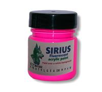 Sirius Glow Fluorescent UV Blacklight Acrilico Ultra Vernice 60Ml - 15 Colori