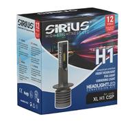 Sirius Kit lampade LED H1 per fari 12V 6000K Chip Seoul CSP