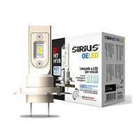 SIRIUS LED H7 H18 R DIMENSIONI ORIGINALI 6000K auto, ICE WHITE NO ADATTATORI