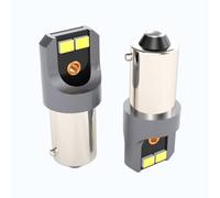 Sirius Set 2 Lampadine a LED H6W 12V 6500 K 160 Lm SERIE POWER Base BAX9s