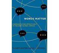 Sirkka L. Jarvenpaa Elizabeth Keating Words Matter (Copertina rigida)