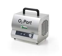 SIRMAN | OZONIZZATORE portatile per Ambienti SaniSirman O3 PORT 10 in alluminio e acciaio | Generatore Ozono portatile per superfici max 140 mq | Dotato di Timer 0-60 min (Argento)