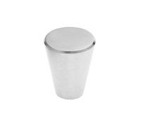 SIRO, 1403-20N1, Pulsante Segin, diametro di 20 mm, profondità 24 mm, in acciaio inox satinato