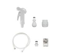 Siroflex 2013/2S Kit Doccia Bidet-idrogetto Wc Made In Italy | Doccetta Per Lavandino Con Raccordo Rapido | Doccetta Per Lavandino Cucina | Rompigetto Rubinetto Bagno Con Snodo Per Pulizia Wc