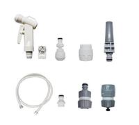 Siroflex 2017/2S Kit Casa E Giardino Made In Italy | Doccetta Per Lavandino Cucina Con Raccordo Rapido | Doccetta Per Cani | Doccino Per Doccia O Lancia Irrigazione