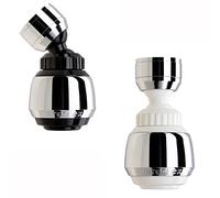 Siroflex 2505/5 W "Duplex" 2 Rompigetti Aeratore-doccetta con doppia sfera Made in Italy | 2 Rompigetti Rubinetto | Aeratore rubinetto per grande funzionalità | rompigetto rubinetto cucina