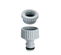 Siroflex 4408/S Presa Rubinetto ¾” Femmina-1/2” Femmina Made in Italy | Raccordi per Tubi Irrigazione | Raccordo Rubinetto Giardino Compatibile, Si Avvita sul Rubinetto per Allacciare Il Tubo