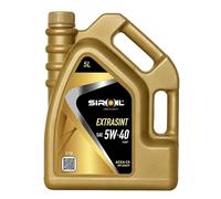 SIROIL EXTRASINT SAE 5W-40 FAP | Olio Motore Sintetico Benzina e Diesel | DPF, FAP e GPF | ACEA C3 | Stabilità Termo-Ossidativa | Compatibile Iniettore-Pompa | 5 L