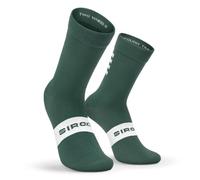 SIROKO - Calze da Ciclismo S1 Green Alpe d'Huez - XS-S - Verde militare