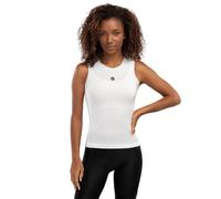 SIROKO - Canotta Intima Tecnica da Ciclismo da Donna Train Force - S-M - Bianco/Rosa Bubblegum