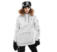 SIROKO - Giacca da Snowboard con Tasca a Marsupio da Donna W3-W Antarctica - L - Bianco