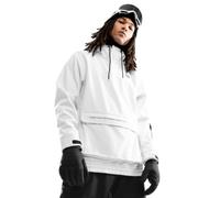 SIROKO - Giacca da Snowboard con Tasca a Marsupio W3 Antarctica - XXL - Bianco