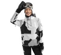SIROKO - Giacca da Snowboard da Donna W1-W Tibet - XS - Grigio/Nero