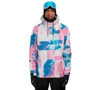 SIROKO - Giacca da Snowboard W1 Holi - M - Rosa bubblegum/Blu elettrico