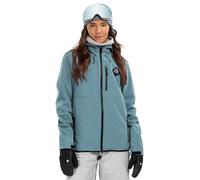 SIROKO - Giacca Softshell da Sci da Donna W2-W Beluga - S - Blu acciaio