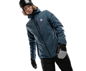 SIROKO - Giacca Softshell da Sci W2 Monsoon - S - Blu